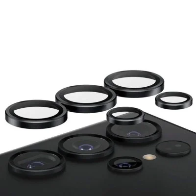 Lense Protector Camera Samsung S24 Ultra Hoops Panzerglass - Black